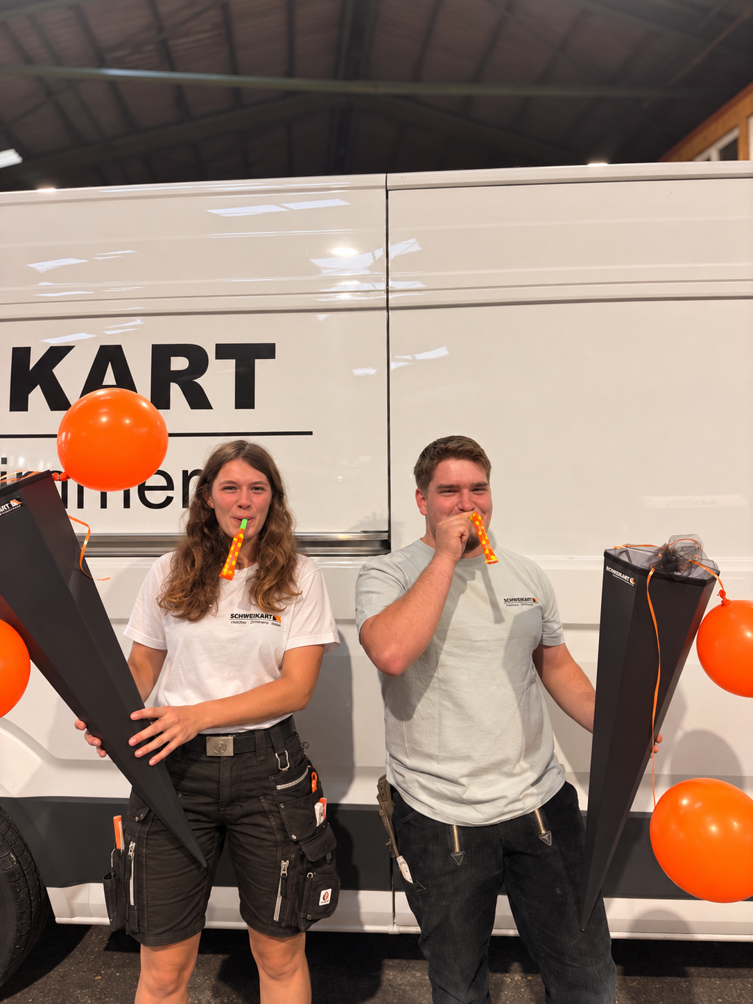 Nachwuchs, Gesellenpower & ein neuer Firmenwagen
